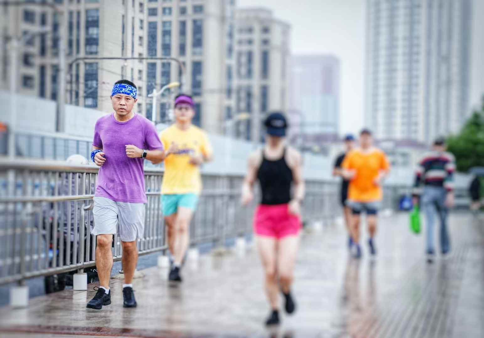 running