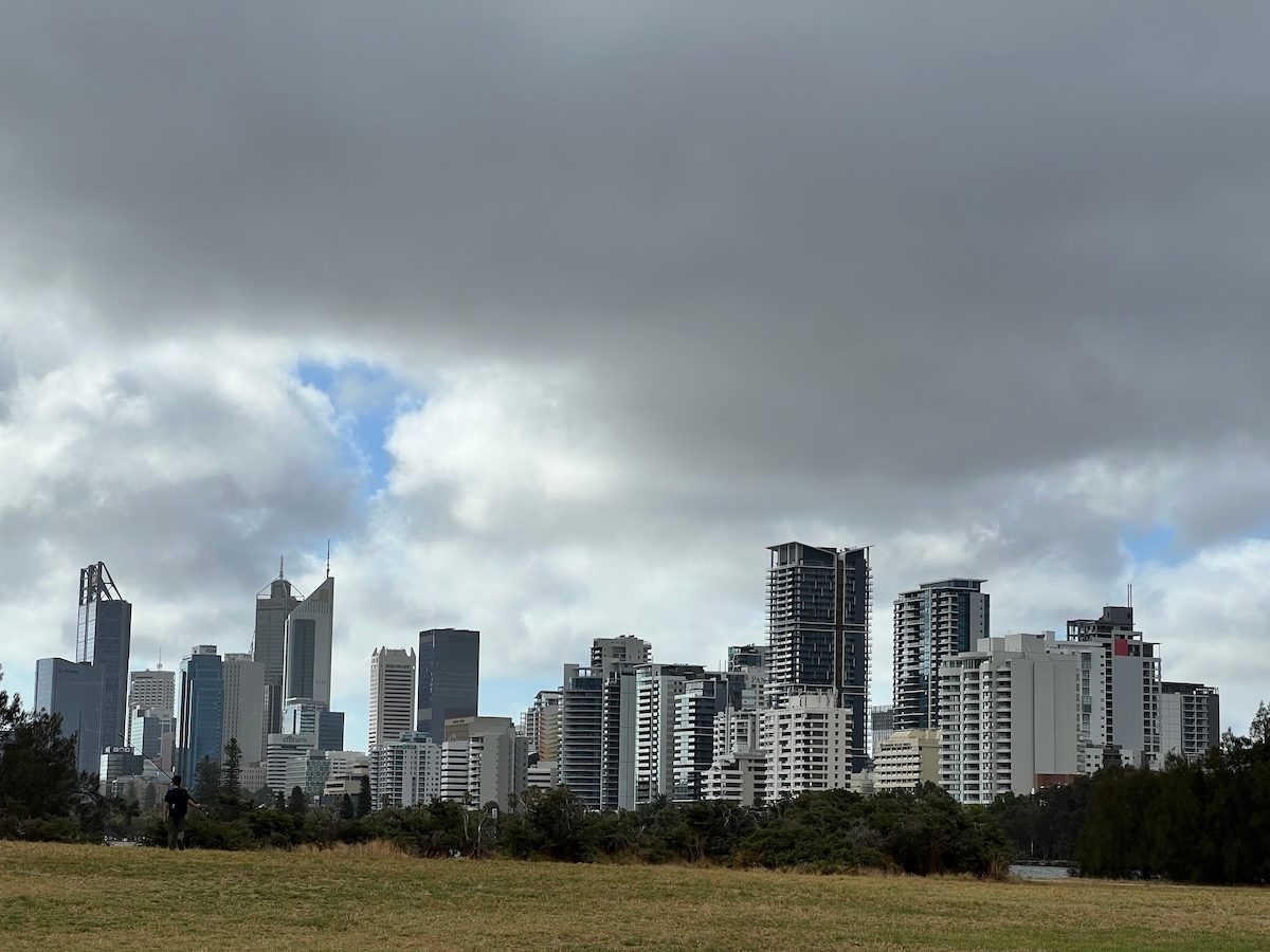 The city